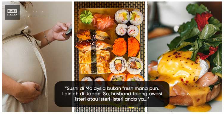 ibu hamil stop makan sushi