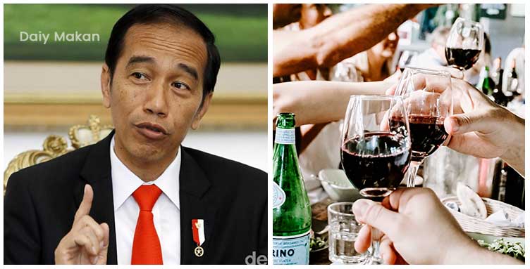 pak jokowi haramkan alkohol