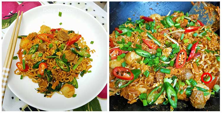 resepi maggi goreng special