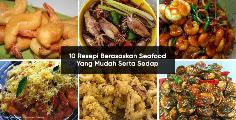 10 menu berasaskan seafood