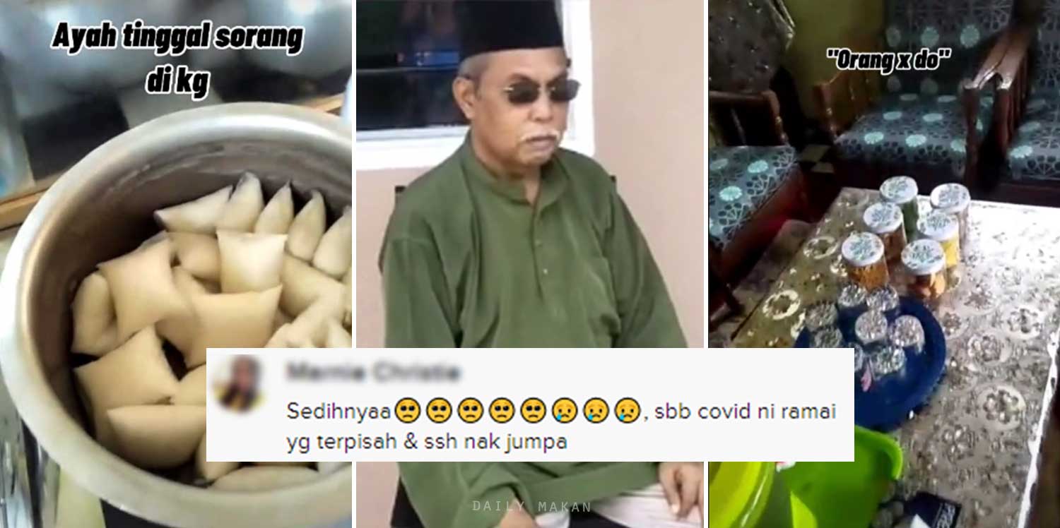 ayah gigih masak juadah raya