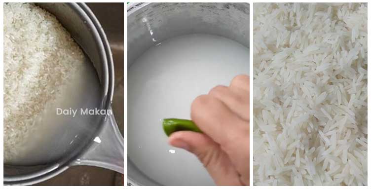 cara masak nasi agar tahan lama