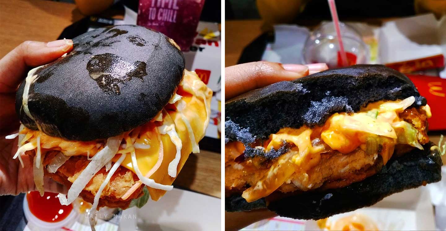 McD Spicy Korean Burger