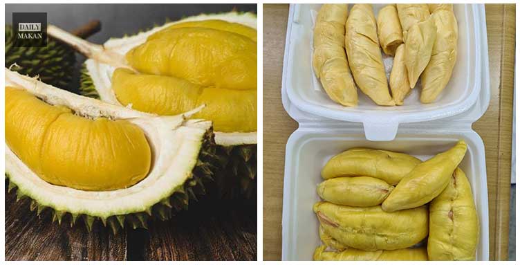 cara hilangkan bau durian dalam peti