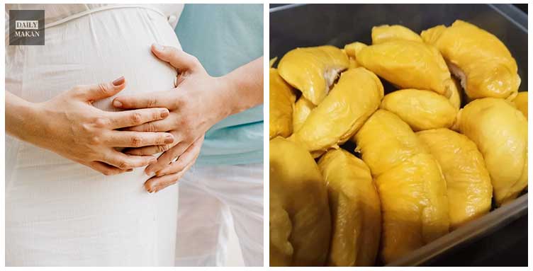 ibu mengandung makan durian