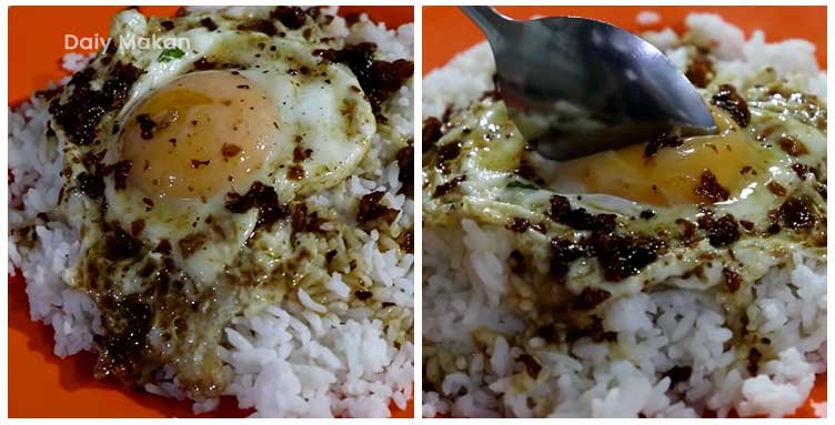 nasi telur pontianak Indonesia