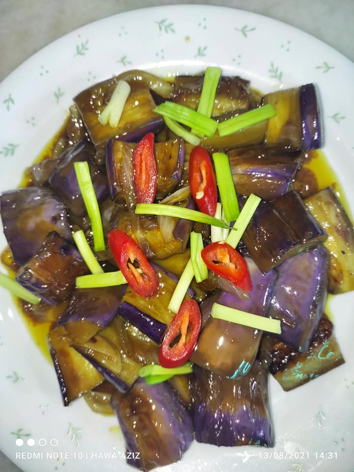 terung tumis belacan