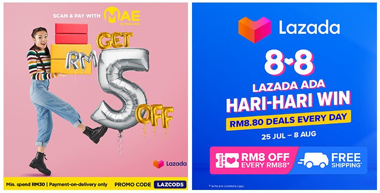 lazada 8.8 Mae