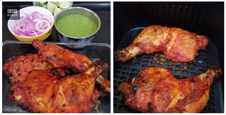 ayam tandoori homemade