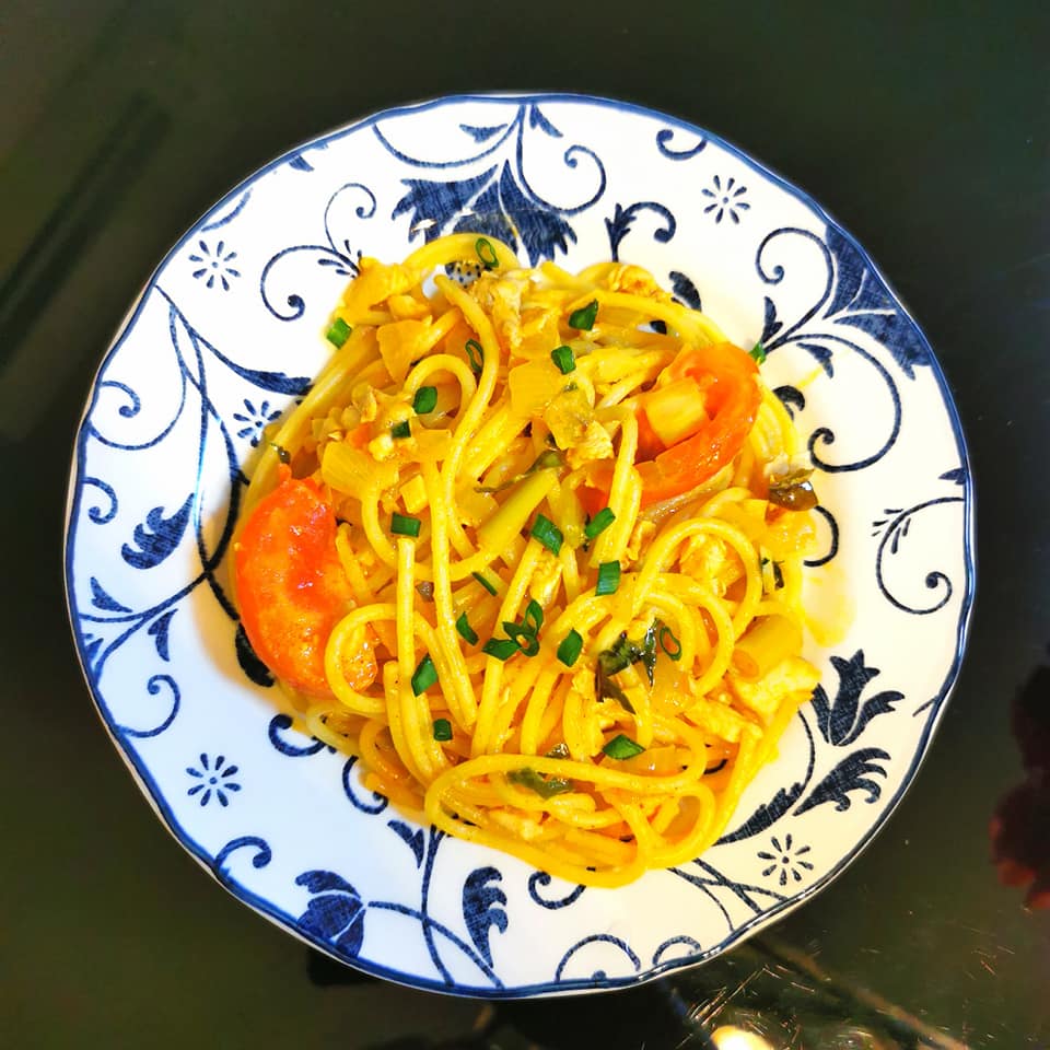 tomyam spaghetti