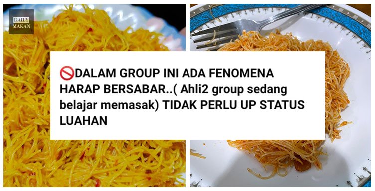 luah meluat dengan bihun viral