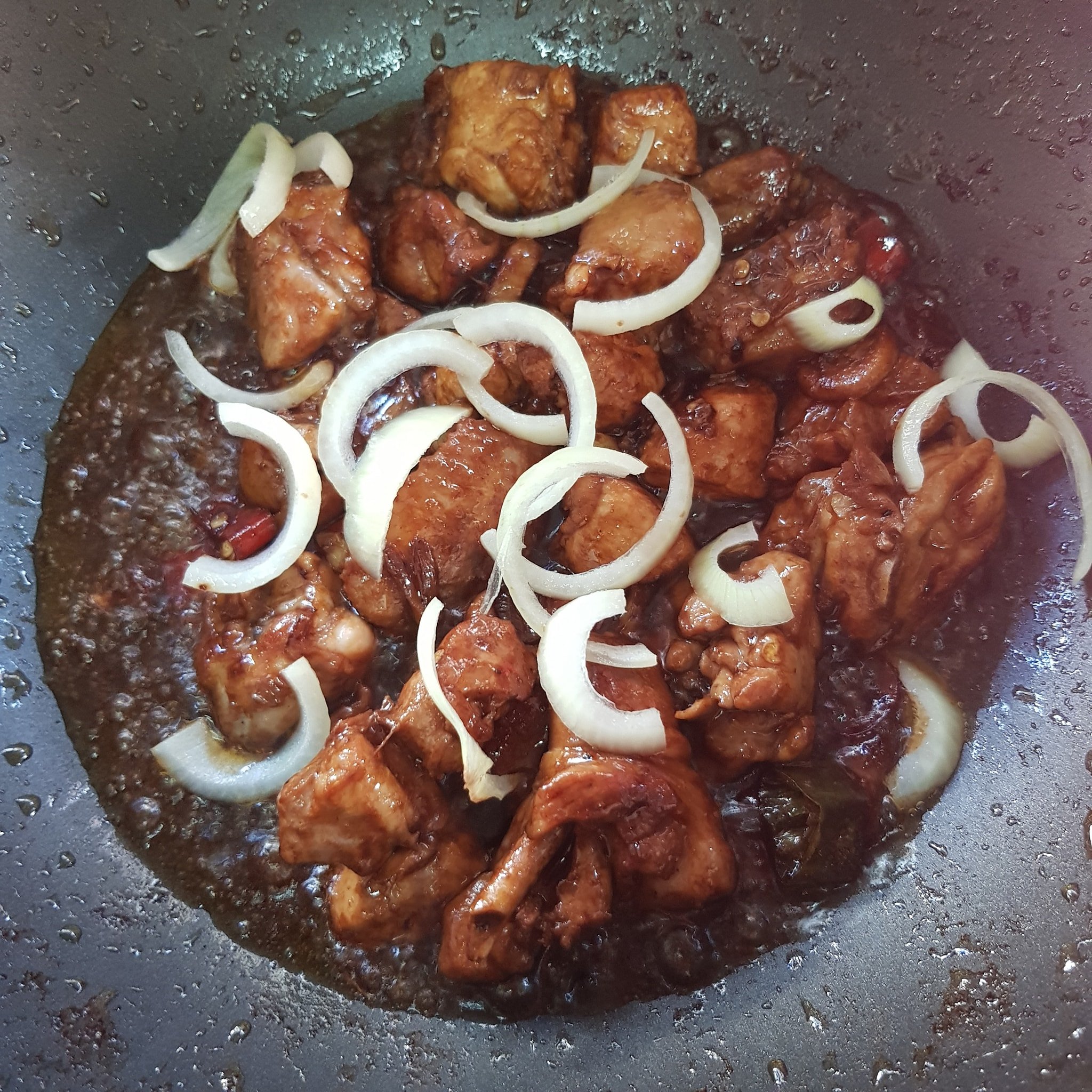 AYAM MASAK KICAP KERING