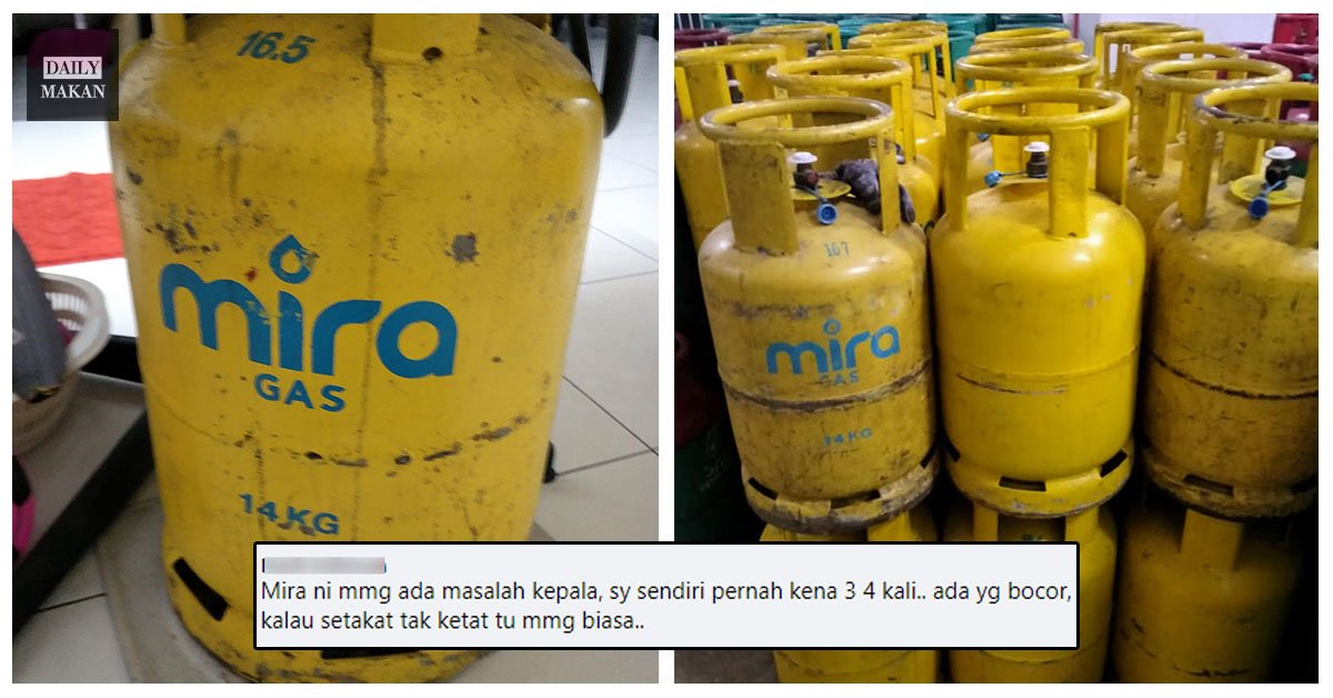 kepala tong gas mira gas selalu tersumbat