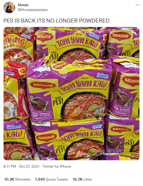 maggi tomyam