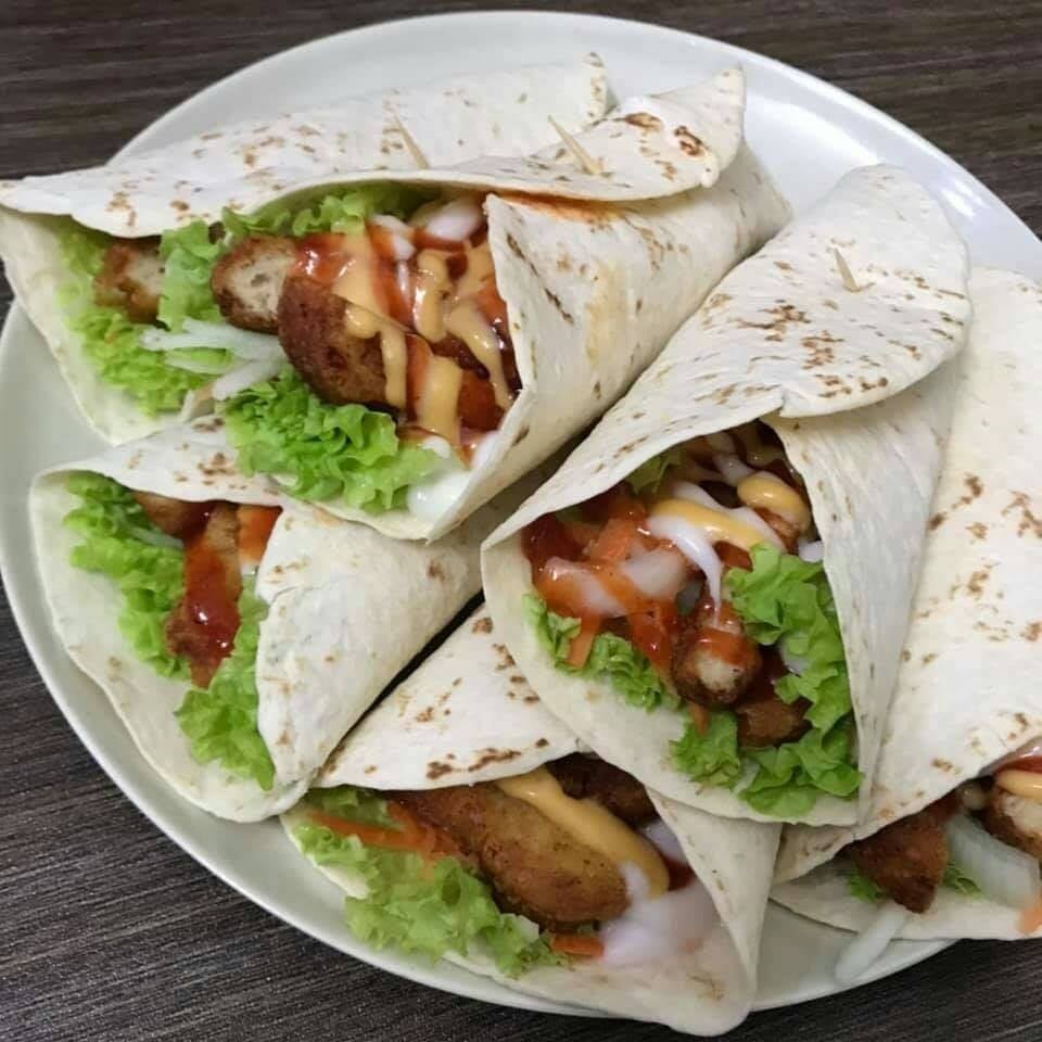 tortilla chicken wrap