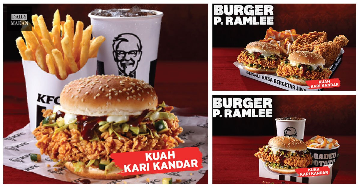 burger P Ramlee KFC yang baharu