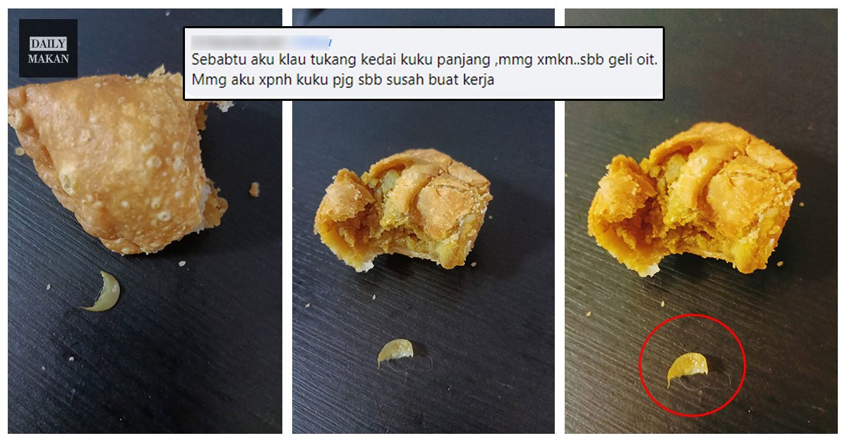 jumpa kuku dalam karipap