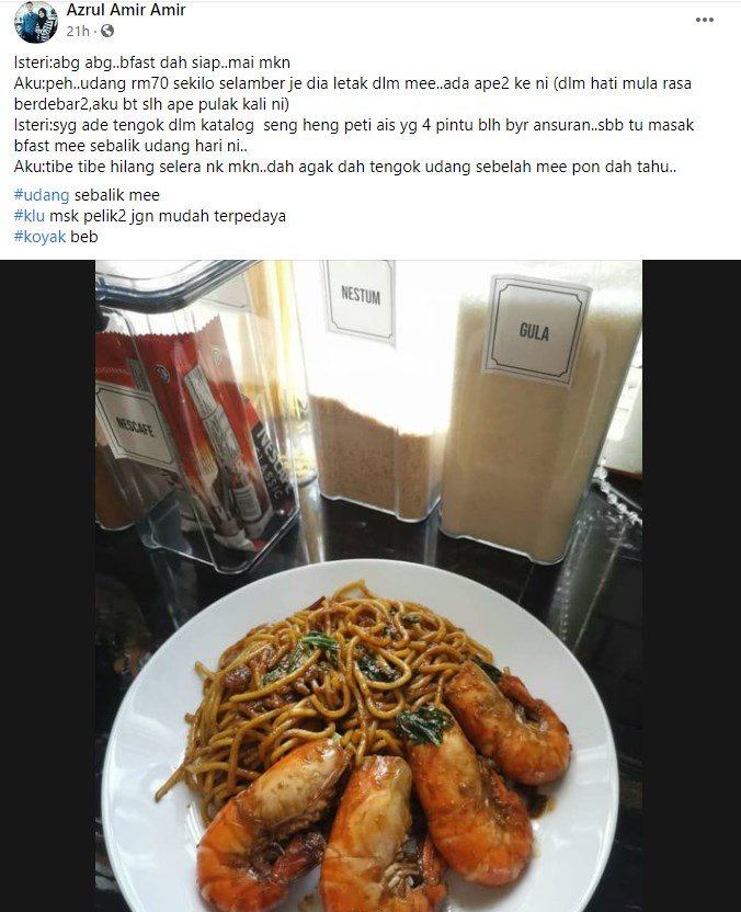 mee goreng udang