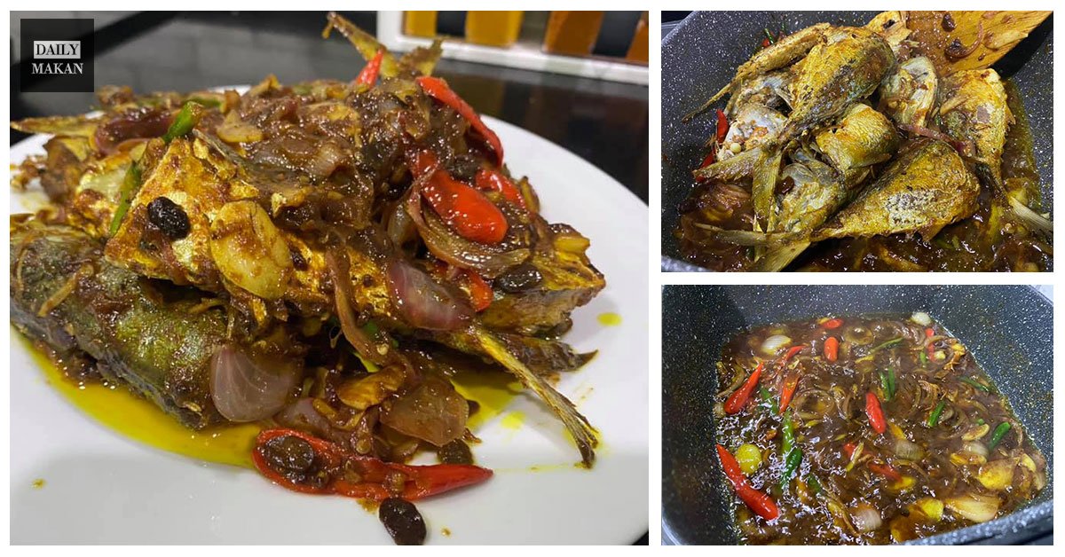 resepi ikan goreng masak taucu