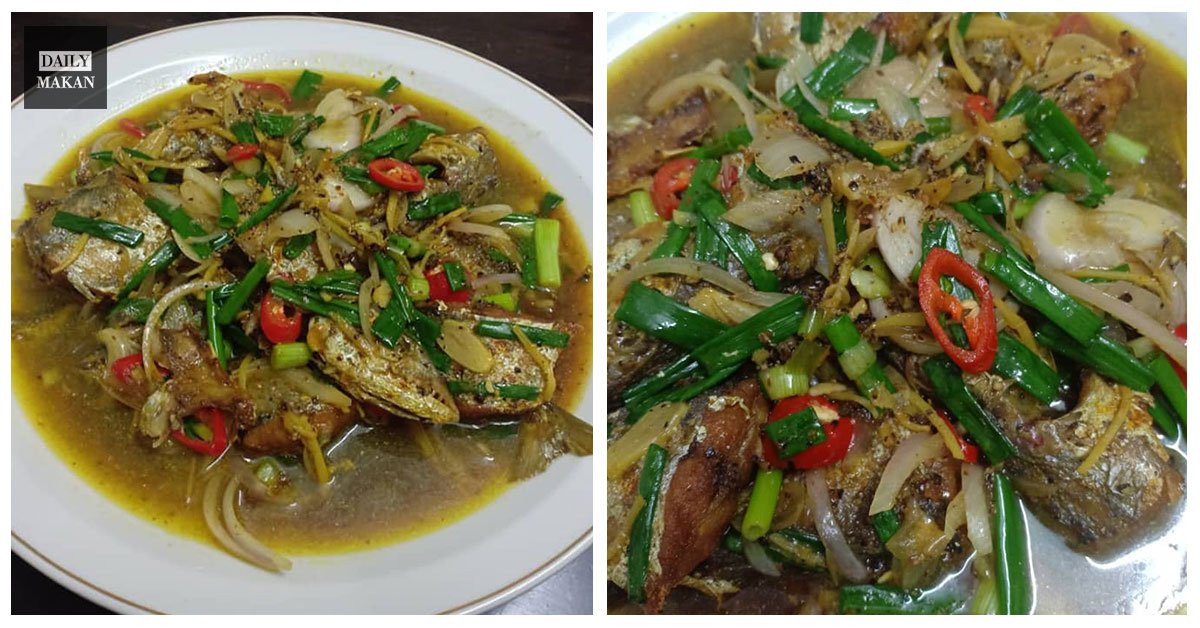 resepi ikan masak halia bersama lada