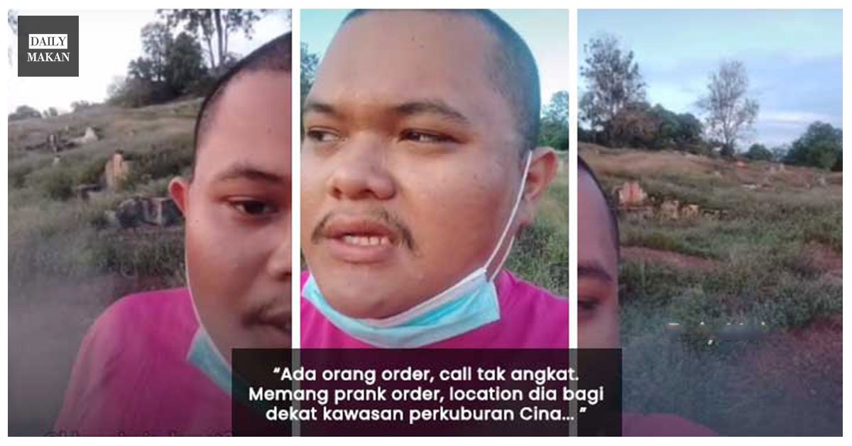 rider foodpanda kena prank