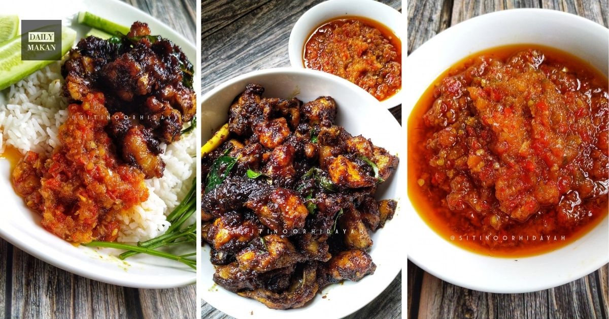 Ayam Ala Budak Gemuk Sambal Gesek Merecik