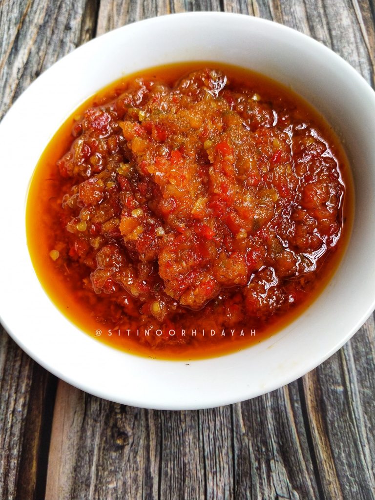 sambal gesek merecik