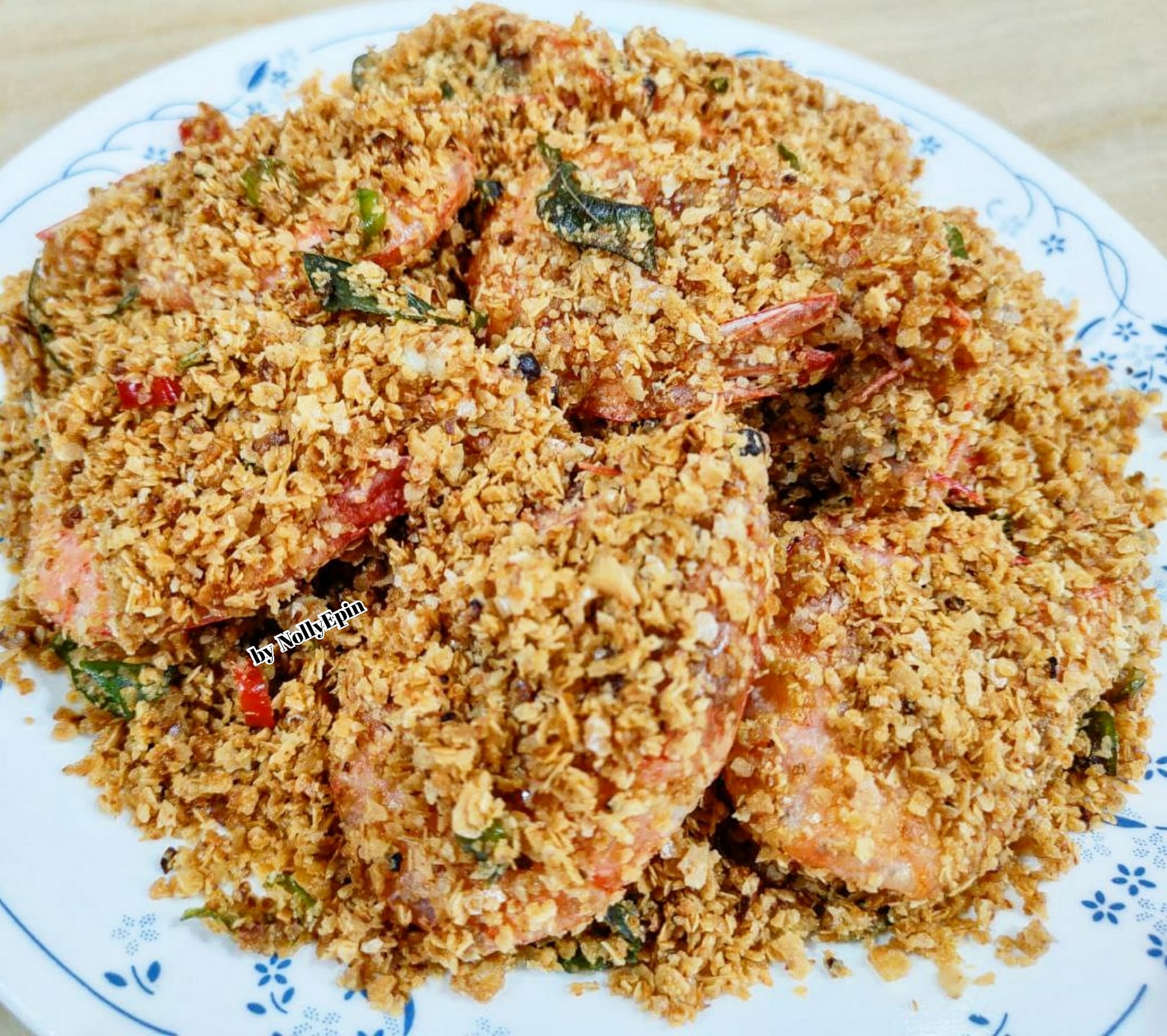 udang nestum