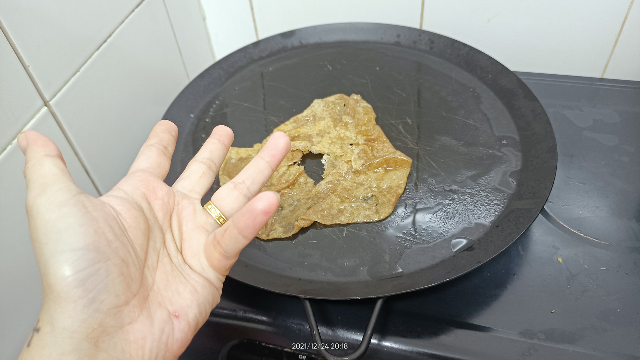 MASAK CHAPATI TAK JADI 