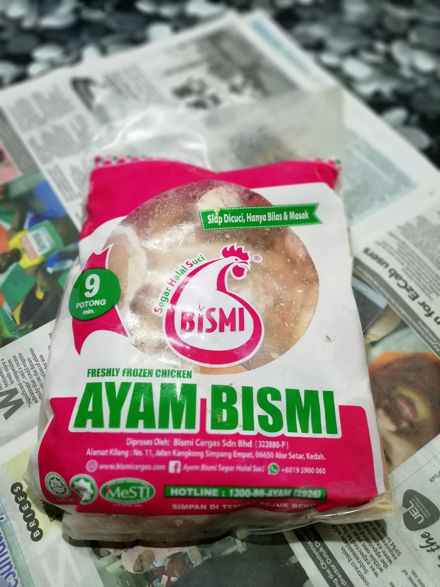 MENGIMPORT AYAM SEJUK BEKU 1