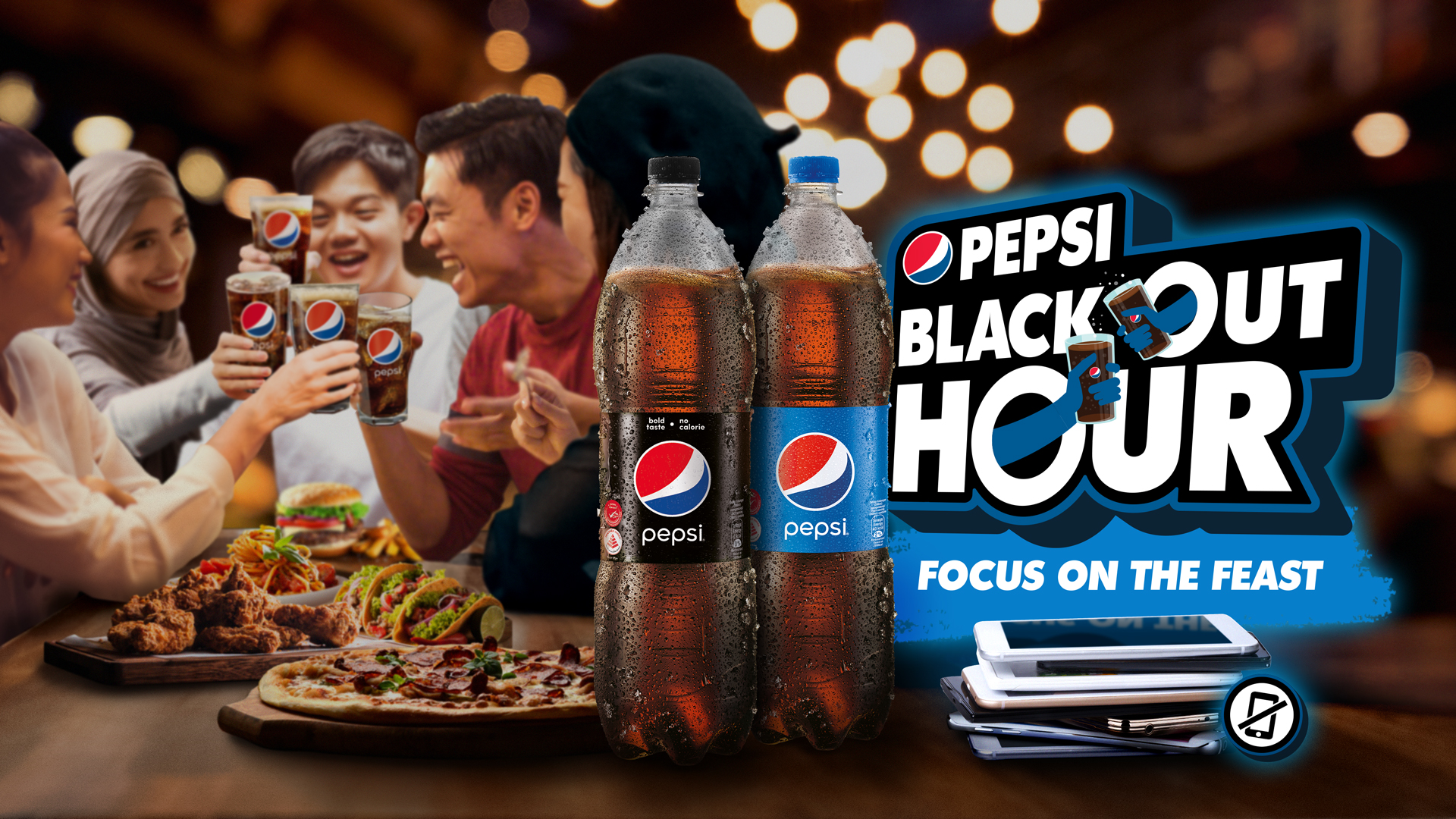 Pepsi Blackout Hour challenge