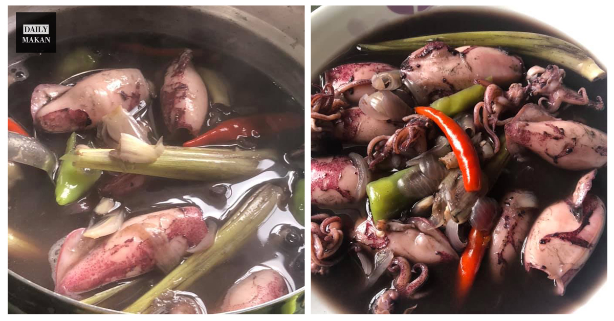 RESEPI SOTONG KETUK SERAI KUAH HITAM 1