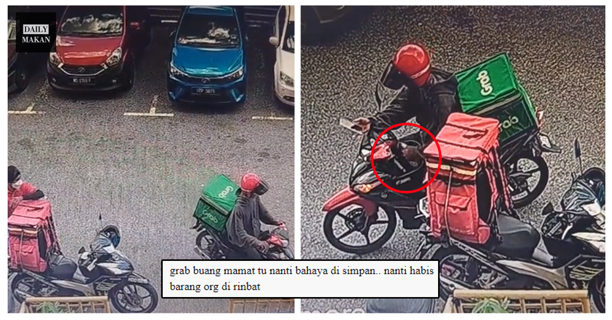 RIDER GRABFOOD KANTOI MENCURI C