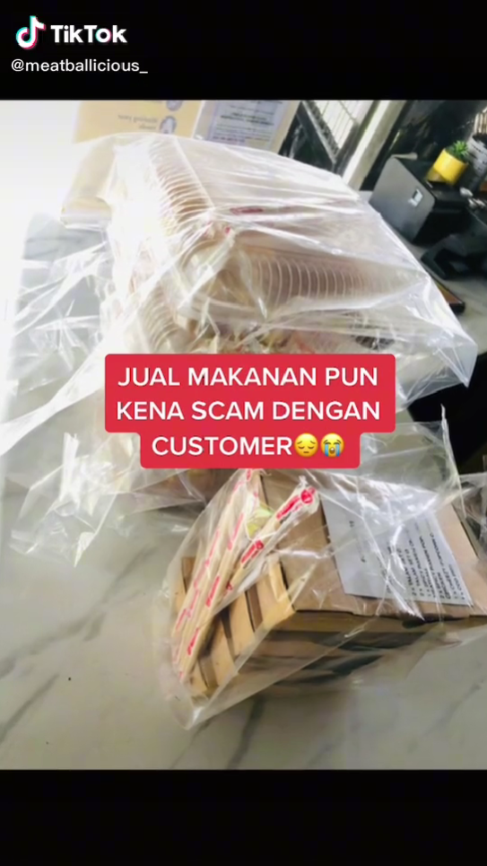 KENA SCAM DENGAN PELANGGAN