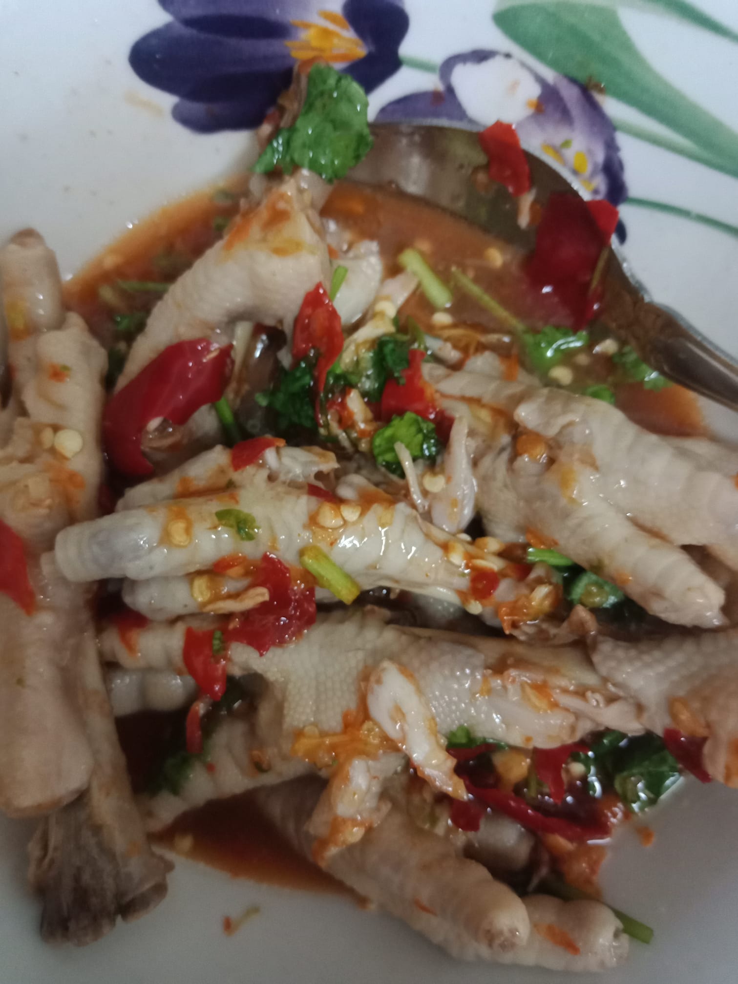 RESEPI KERABU KAKI AYAM