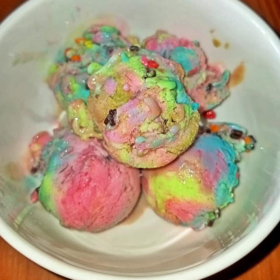 Rainbow Ais Krim Ala Wall's Paddle Pop