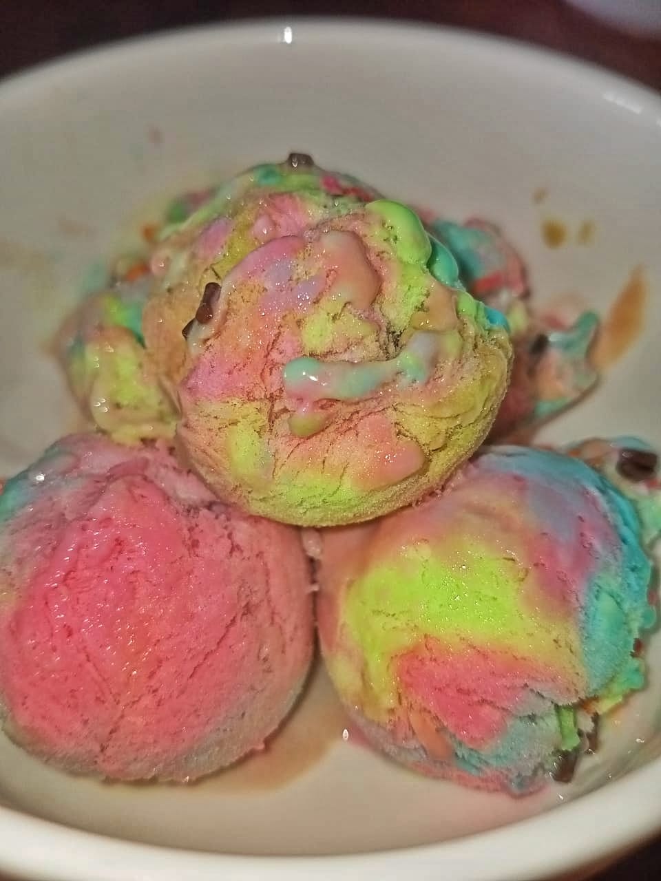 Rainbow Ais Krim Ala Wall's Paddle Pop