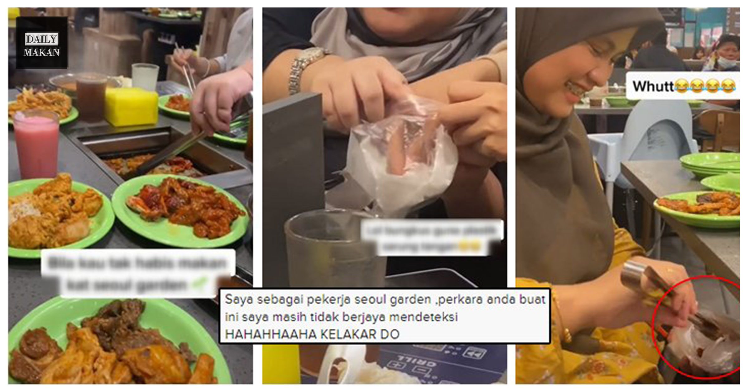 bawa balik makanan seoul garden