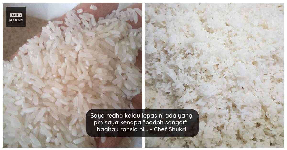 cara masak nasi