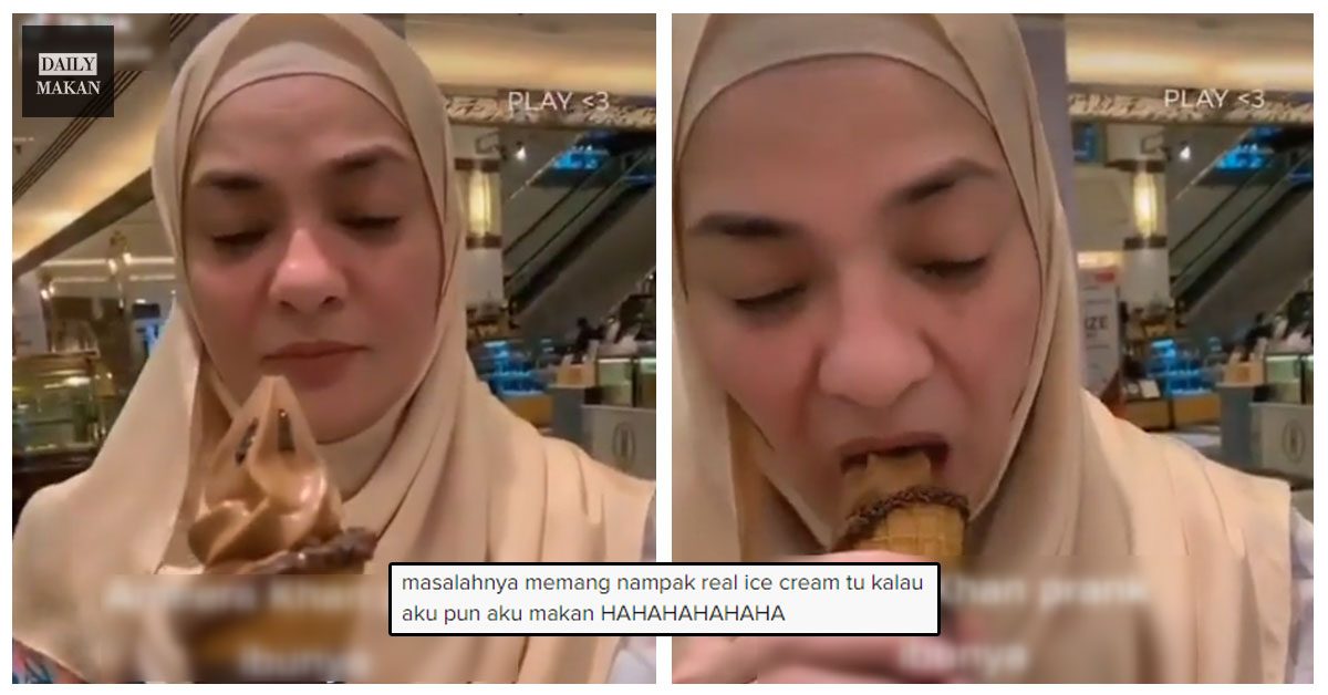 gelagat lucu ameera prank ibunya