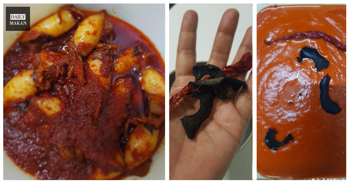 petua masak sambal nasi lemak