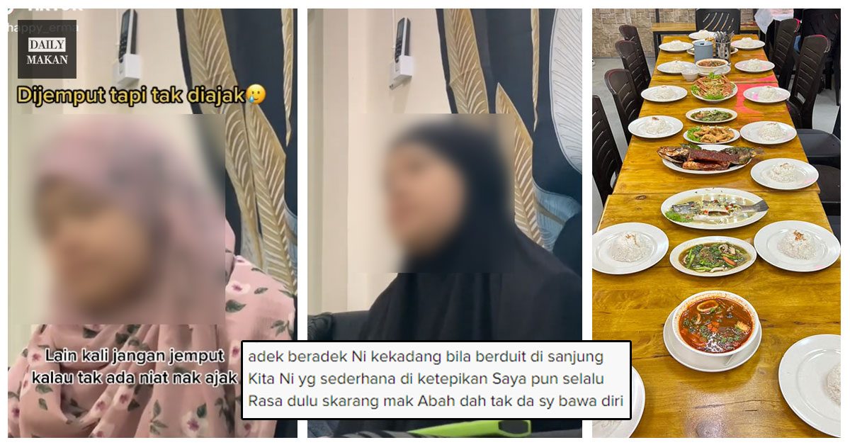 wanita sedih dipulaukan keluarga