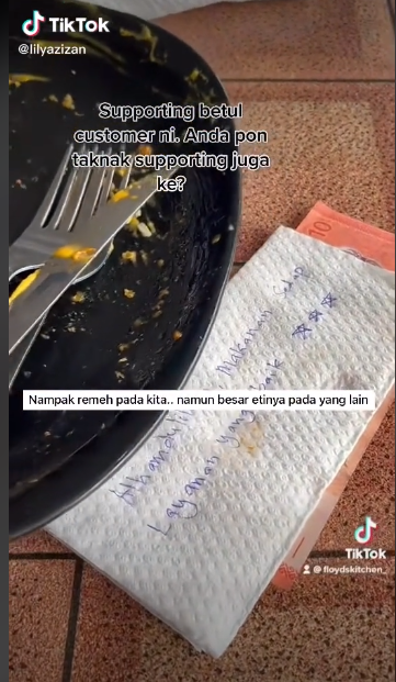 NOTA DARI PELANGGAN