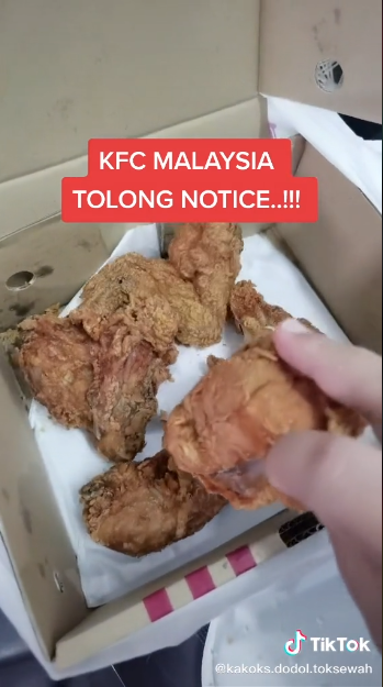 kualiti makanan kfc