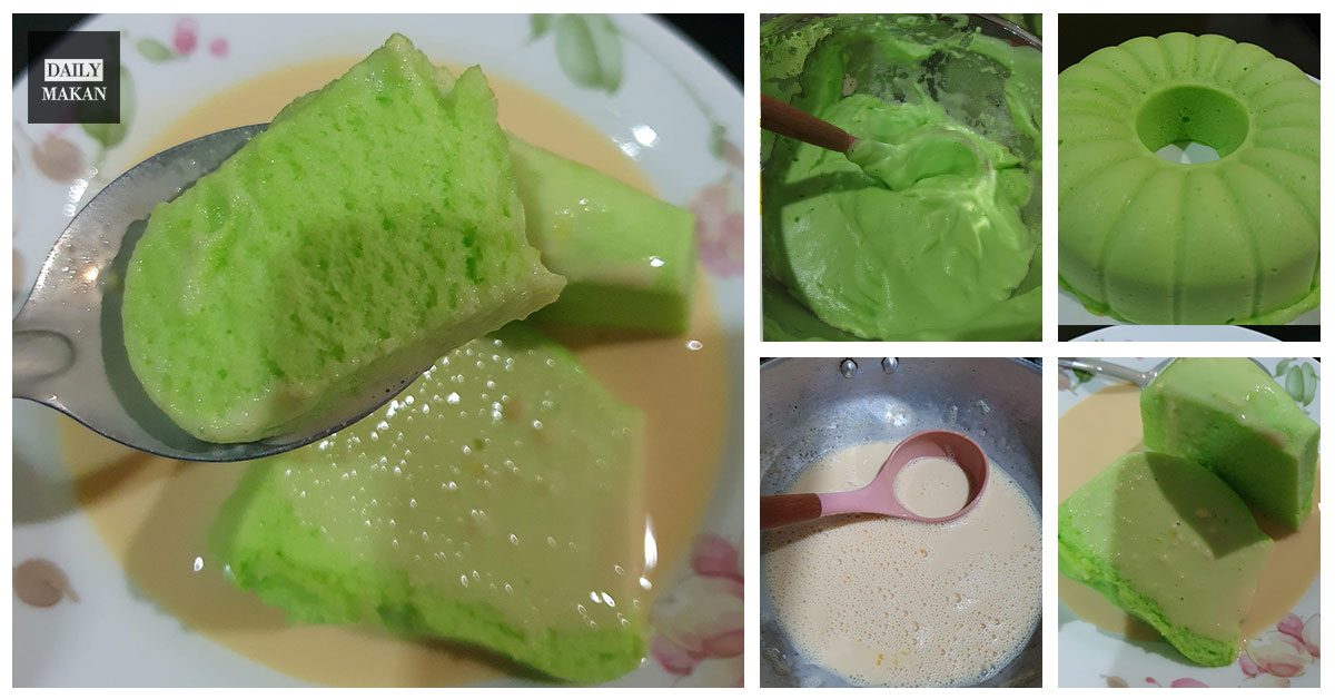 resepi puding buih