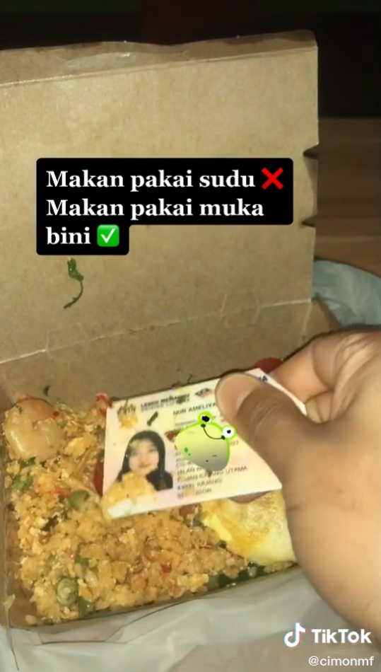 TERPAKSA MAKAN GUNA 'MUKA' ISTERI