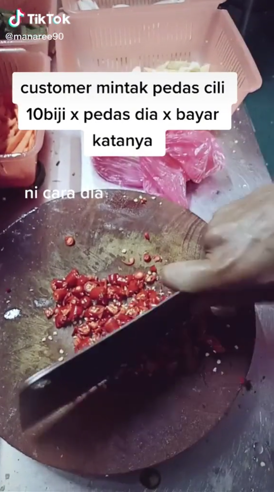 nasi goreng tak pedas