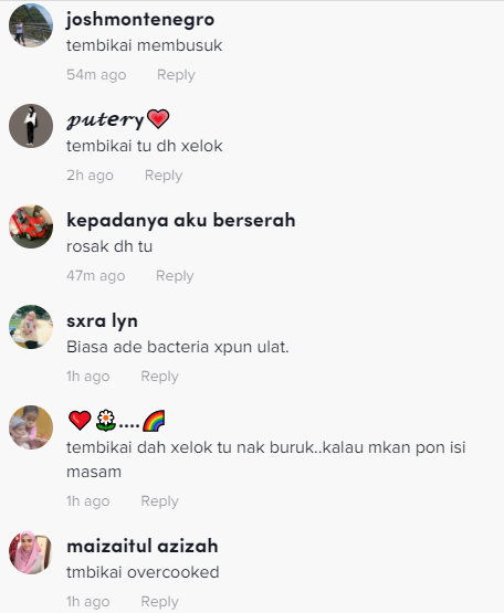 TEMBIKAI KELUARKAN BUIH