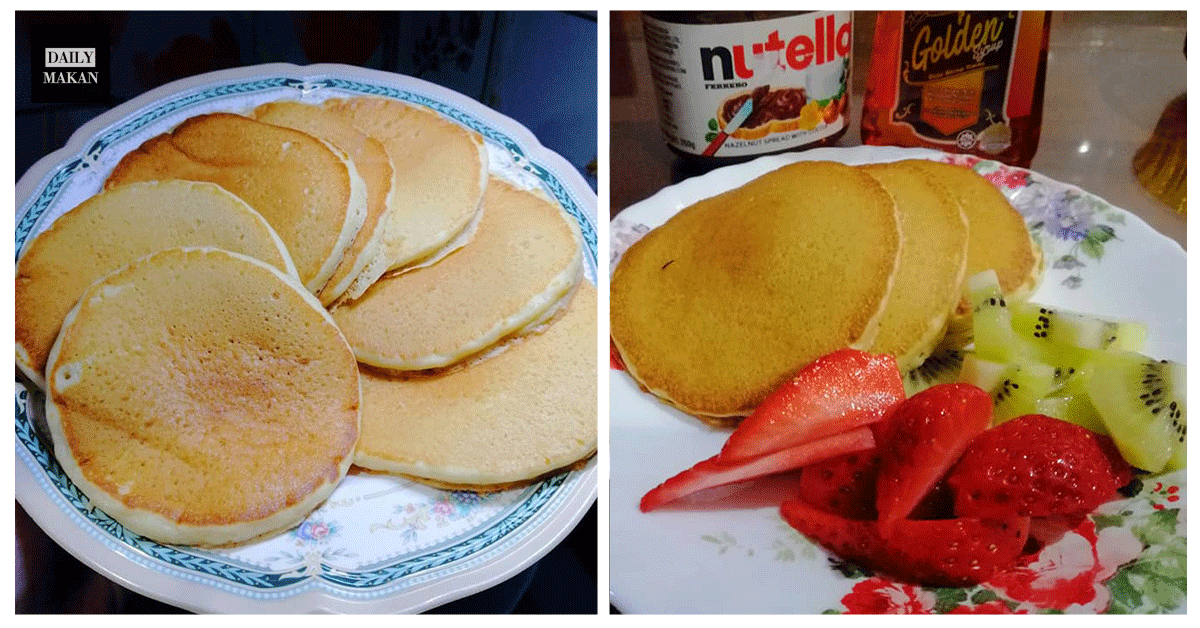 RESEPI PANCAKE GEBU