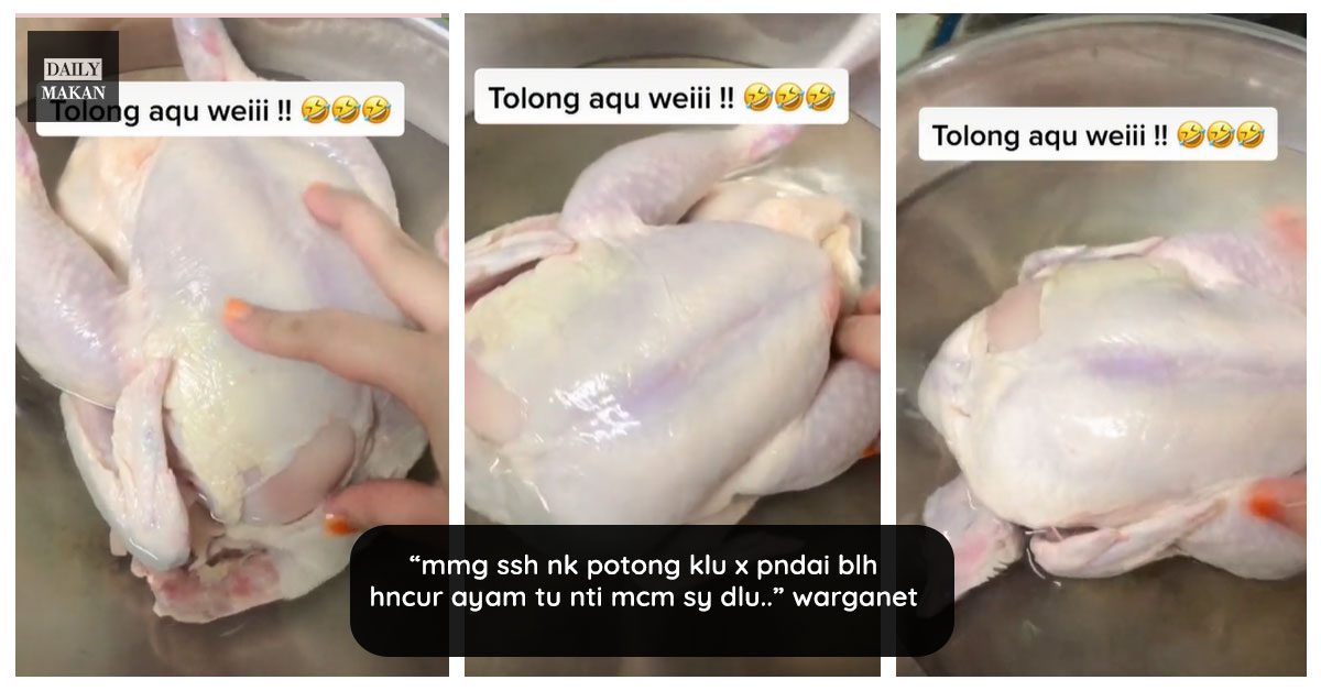 tak pandai potong ayam